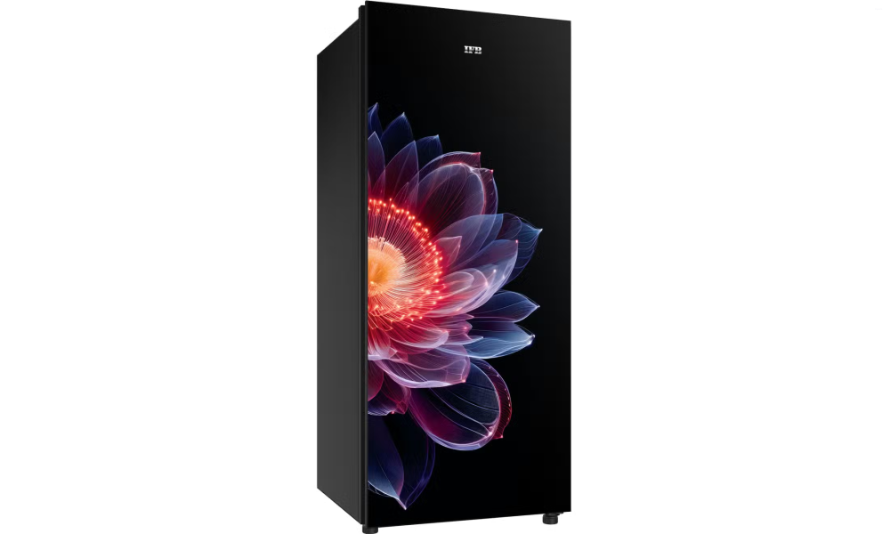 IFB 187 Litres 3 Star Direct Cool Refrigerator with XL Bottle Bin (IFBDC-2133FIG, Iris Dawn Glass Finish)