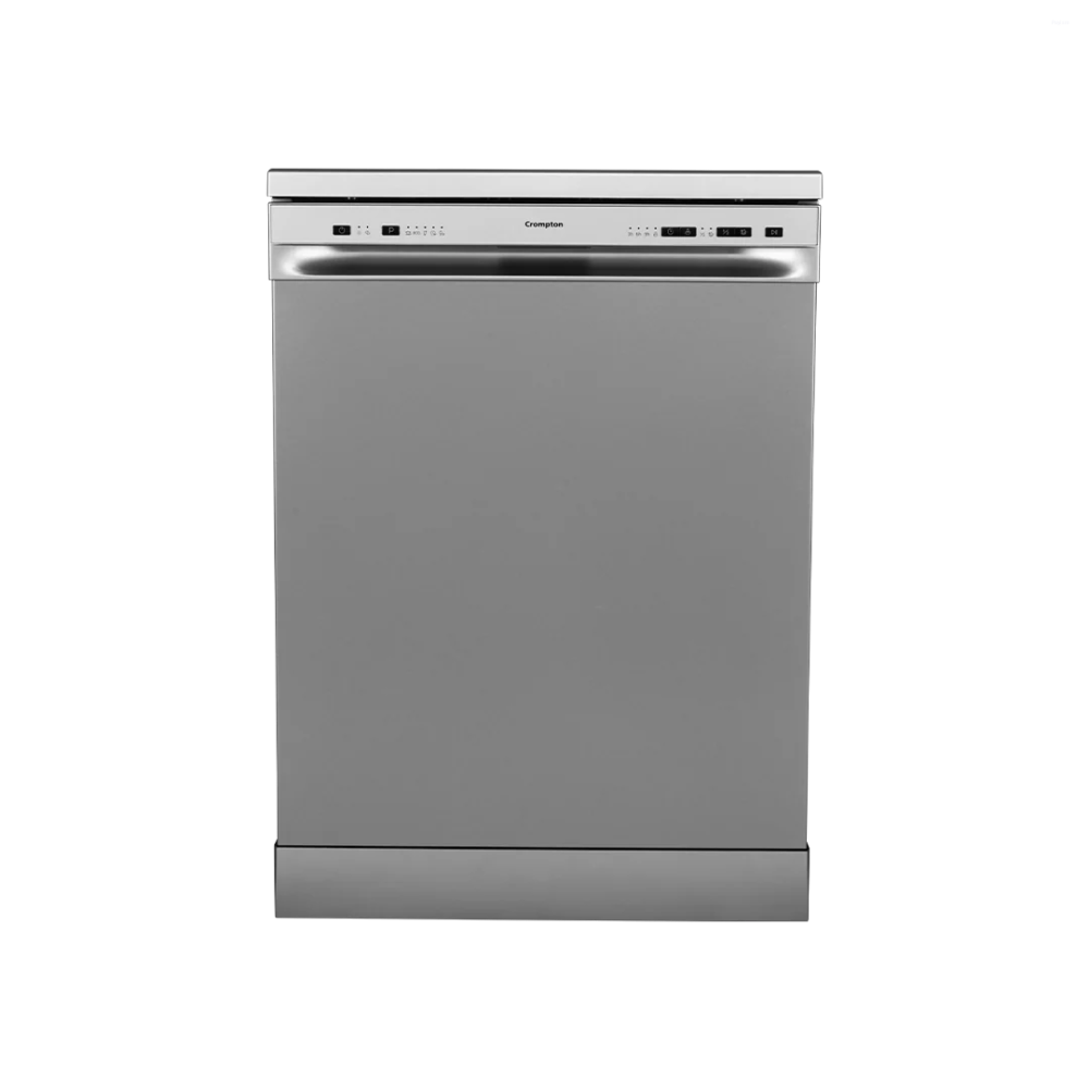 Crompton Voila 13 Place Settings Freestanding Dishwasher with Stainless Steel Inner Tub, Eco Wash & 5 Wash Programs (FS-DWVOA13PS-ENT)