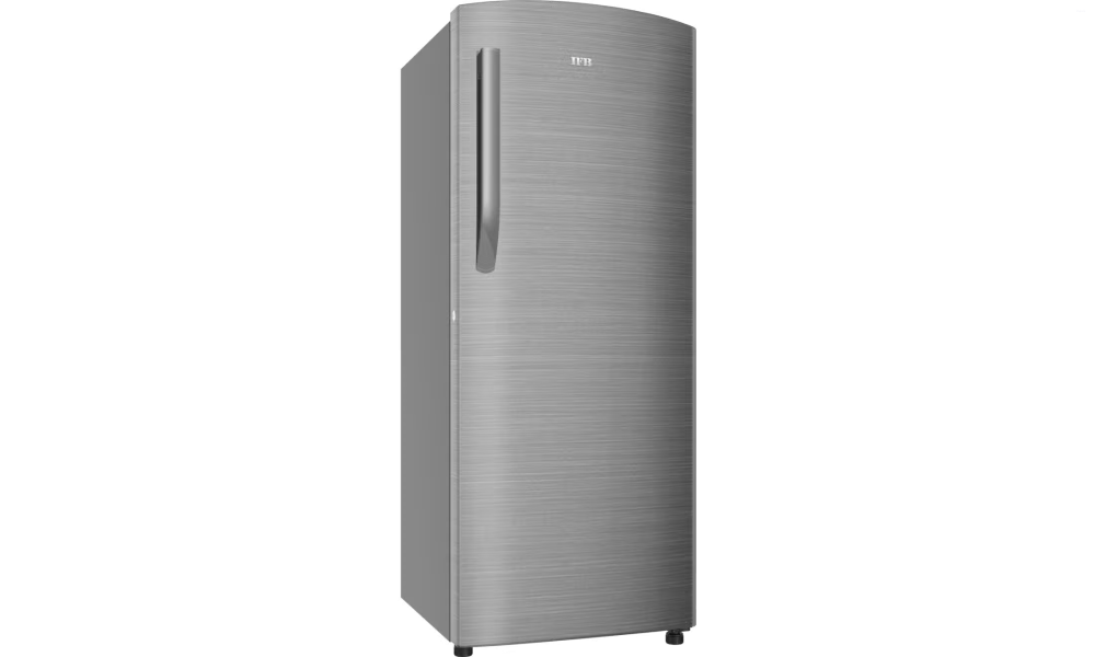 IFB 187 Litres 3 Star Direct Cool Refrigerator with Extra Height (IFBDC-2133FBS, Brush Grey Steel Finish)