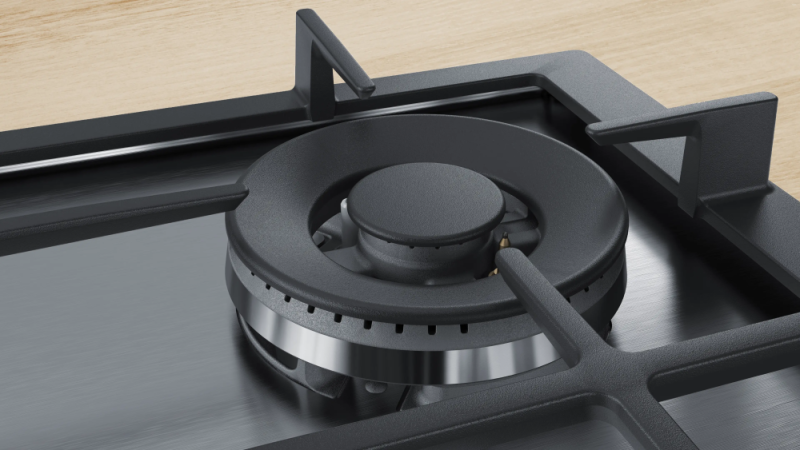 Bosch 60 cm Stainless Steel Gas Cooktop PCH6A5M90I