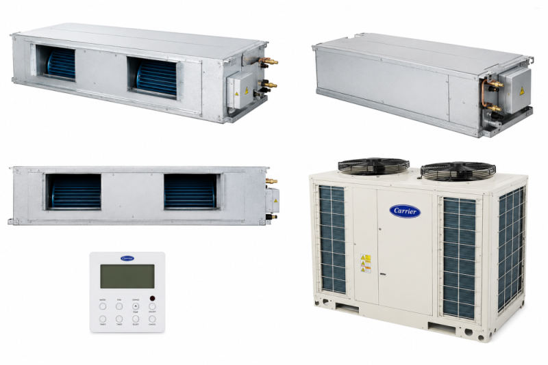 Carrier 11.0 Ton Duct Twin Circuit Air Conditioner