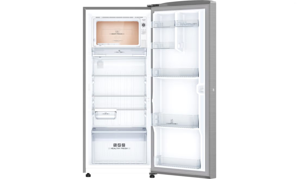 IFB 222 Litres 3 Star Direct Cool Refrigerator with Steel Finish (IFBDC-2483FBS, Brush Grey Steel Finish)