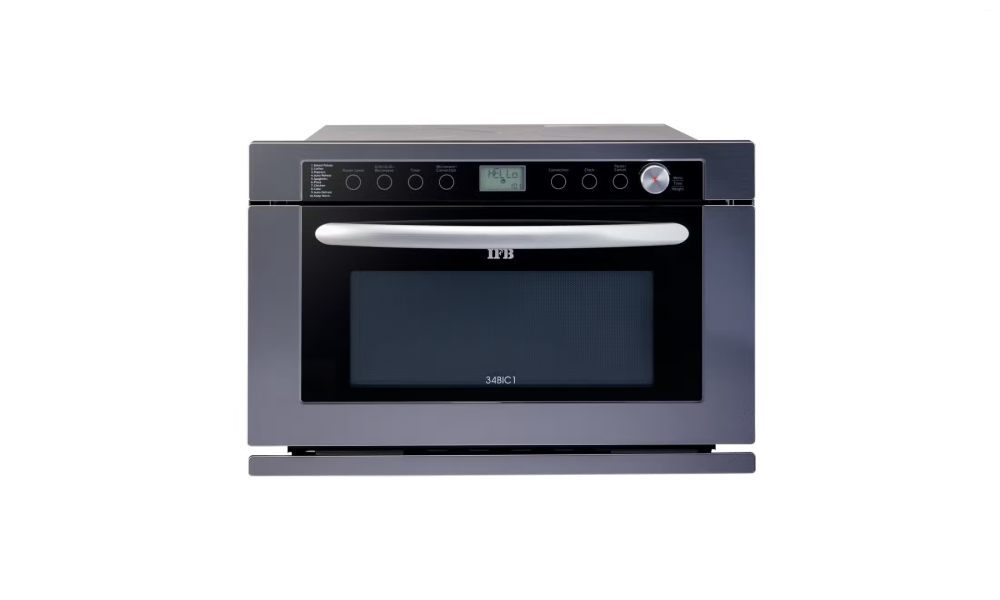 IFB 34 Litres Built-In Convection Microwave Oven with Multi Stage Cooking and 360° Convection (34BIC1, Stainless Steel)