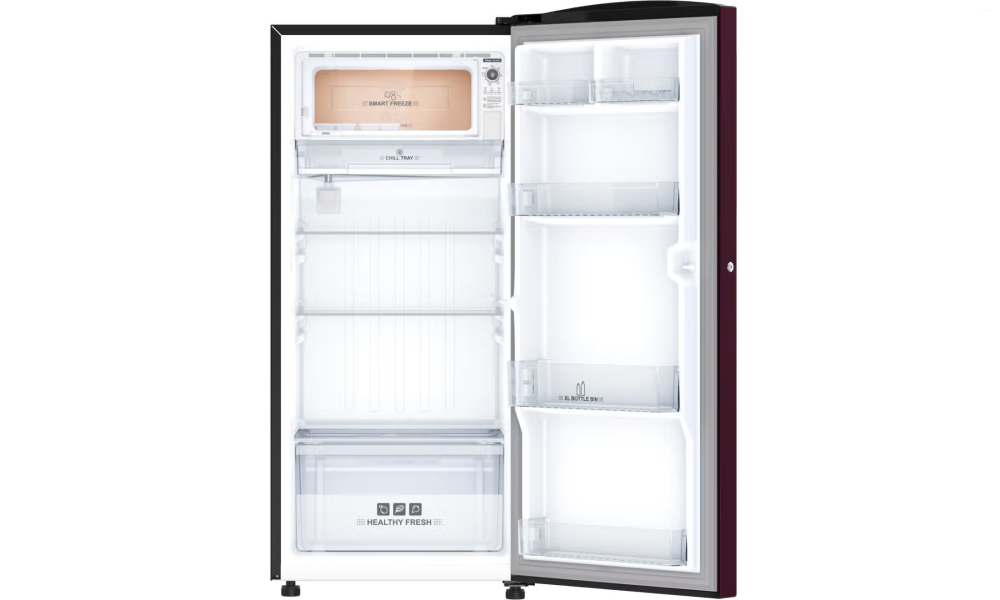 IFB Metal-Cool 187 L 2 Star Direct Cool Refrigerator, Flower Pattern, LUSH BLUSH RED, Fixed Speed Compressor 2026