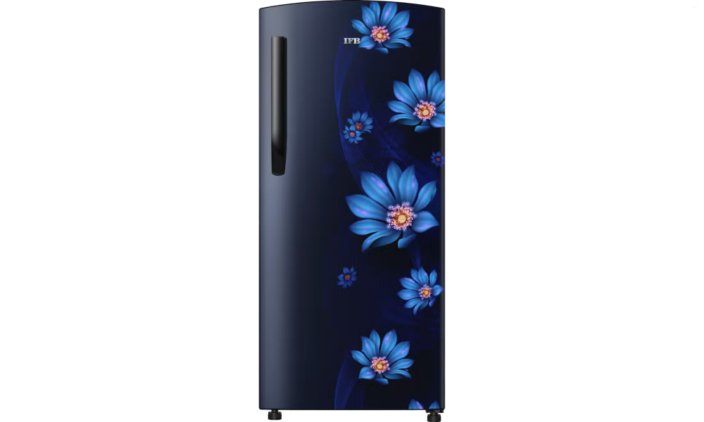 IFB 187 Litres 1 Star Direct Cool Refrigerator with Metal-Cool (IFBDC-213AFBW, Wild Flower Blue)