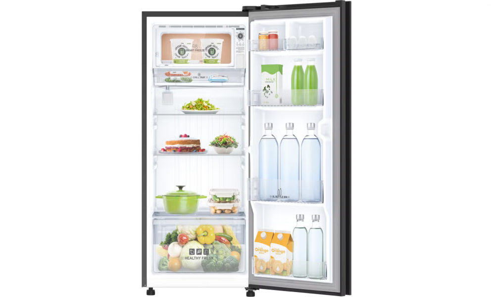 IFB 187 Litres 3 Star Direct Cool Refrigerator with XL Bottle Bin (IFBDC-2133FIG, Iris Dawn Glass Finish)