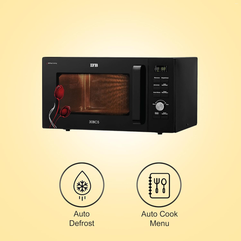 IFB 30 L Convection Microwave Oven (30BC5, IFBJ0), black