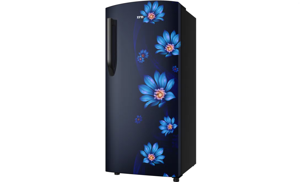IFB 187 Litres 1 Star Direct Cool Refrigerator with Metal-Cool (IFBDC-213AFBW, Wild Flower Blue)