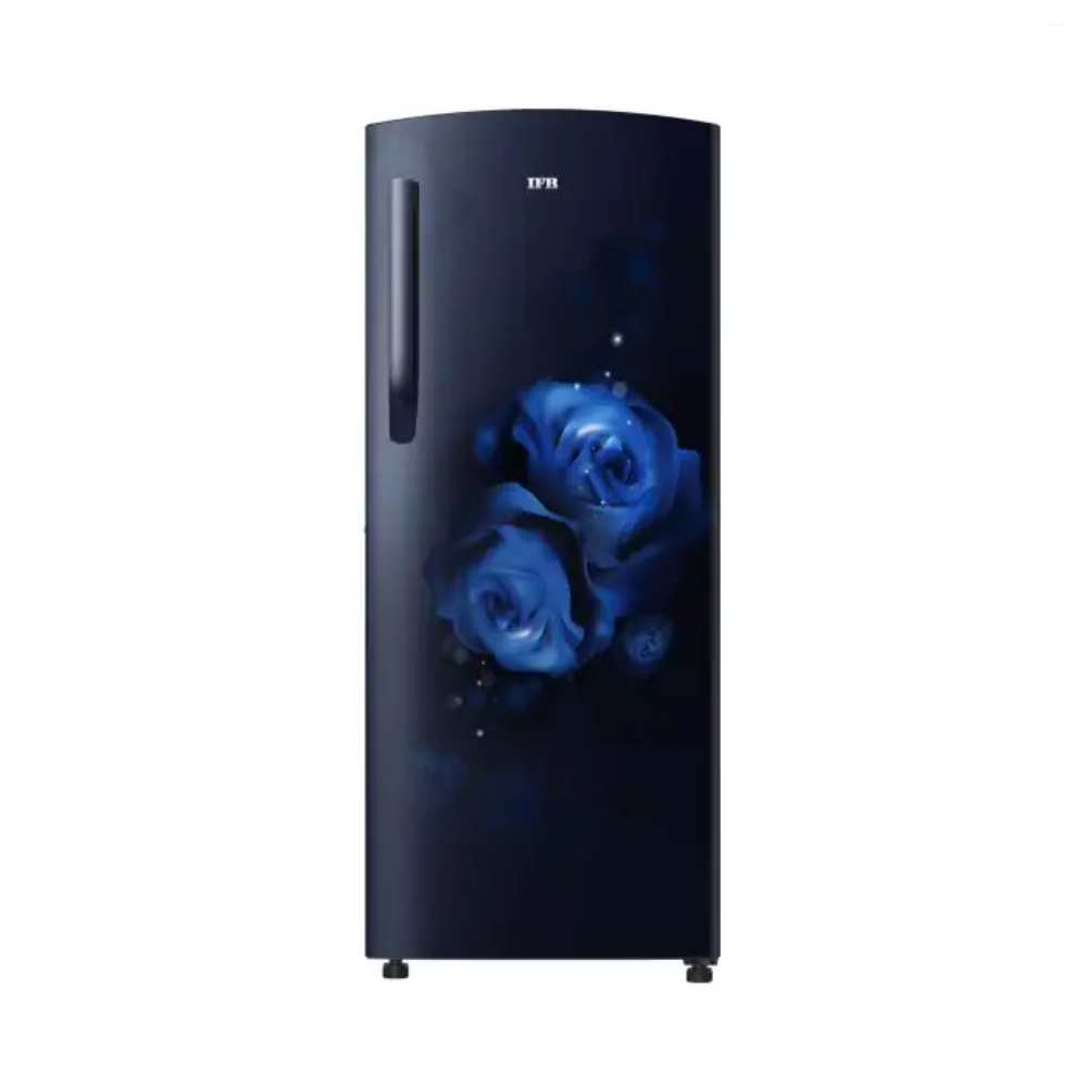 IFB 206 Litres 4 Star Direct Cool Refrigerator with Flower Pattern and Inverter Compressor (IFBDC-2324IBV, Sweet Valentine Blue)