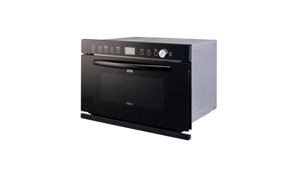 IFB 34 Litres Built-In Convection Microwave Oven with Multi Stage Cooking and 360° Convection (34BIC2, Black)