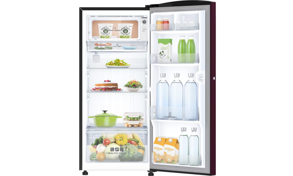 IFB Metal-Cool 187 L 2 Star Direct Cool Refrigerator, Flower Pattern, LUSH BLUSH RED, Fixed Speed Compressor 2026