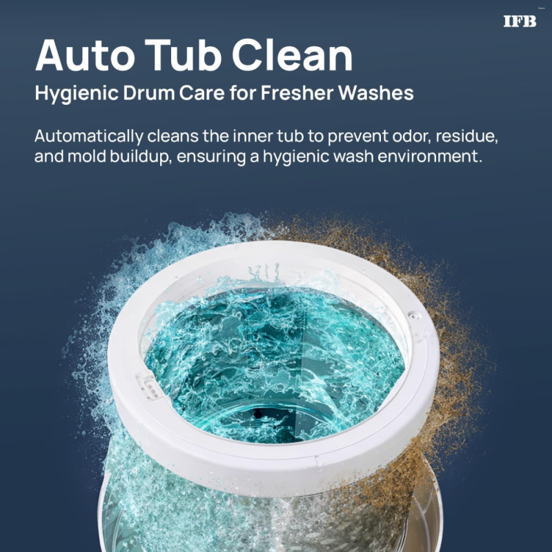 IFB 7.5 Kg 5 Star AI Powered Deepclean® Technology Fully Automatic Top Load Washing Machine with Inbuilt Heater(TL751MS2SID,Eco Inverter, Power Steam®, Activmix, 4 Year Machine Warranty,Mystic Silver)