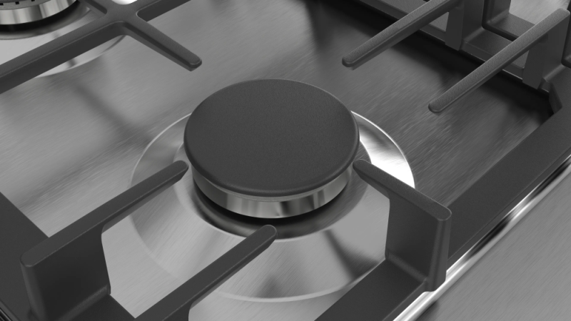 Bosch 60 cm Stainless Steel Gas Cooktop PCH6A5M90I