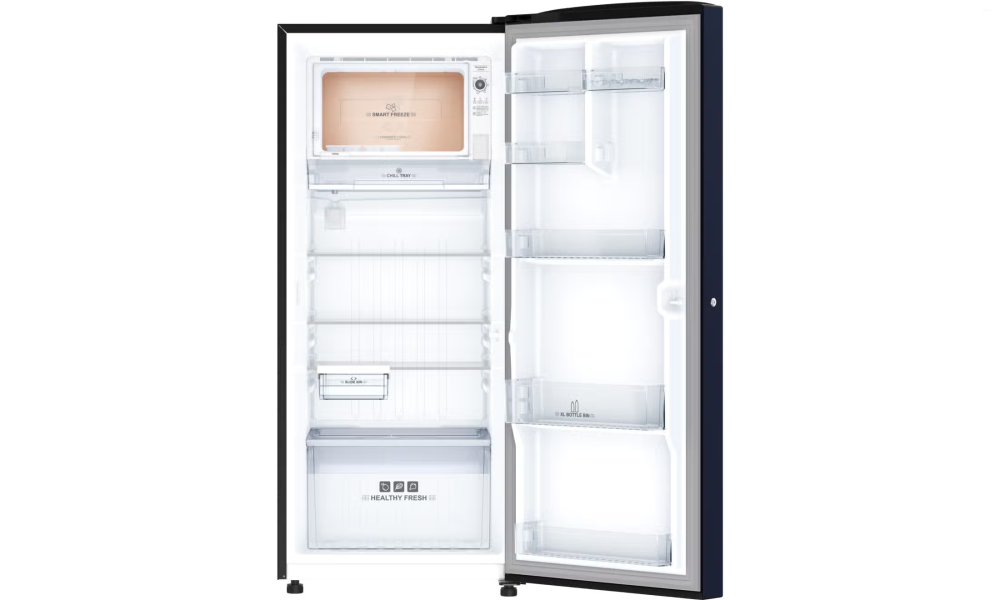 IFB 222 Litres 3 Star Direct Cool Refrigerator with Flower Pattern (IFBDC-2483FBN, Divine Bliss Blue)