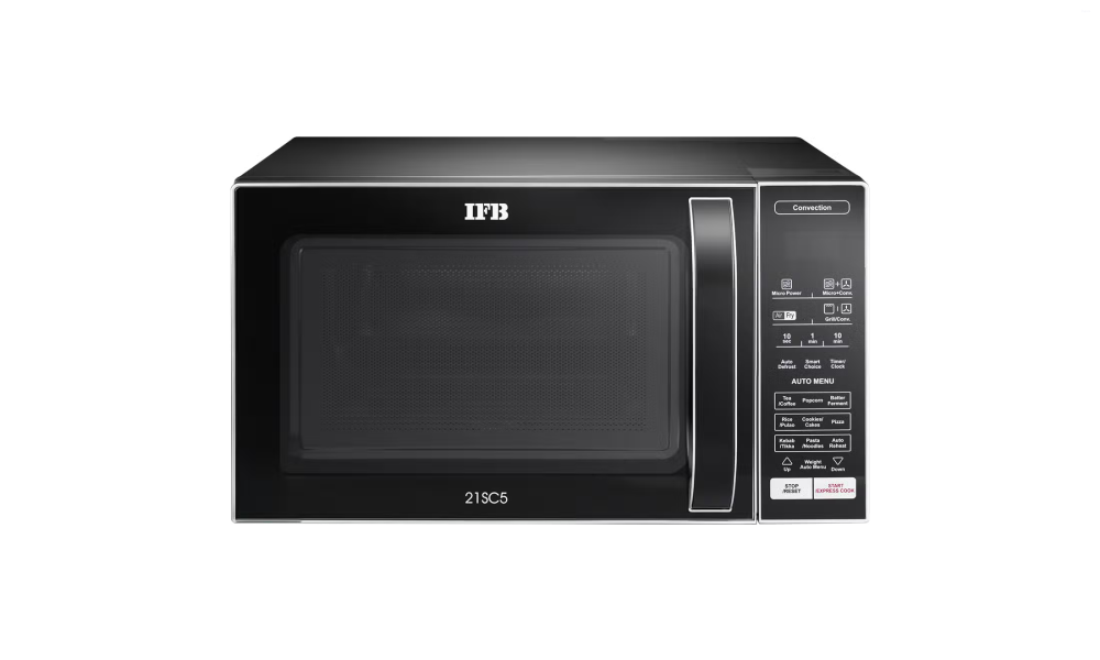 IFB 21 Litres Convection Microwave Oven with Dual Heaters and Combi Cook (21SC5, Black)
