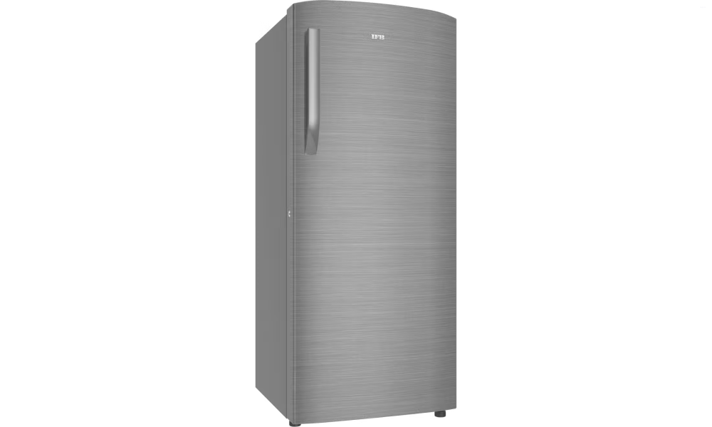 IFB 222 Litres 4 Star Direct Cool Refrigerator with Steel Finish (IFBDC-2484FBS, Brush Grey Steel Finish)