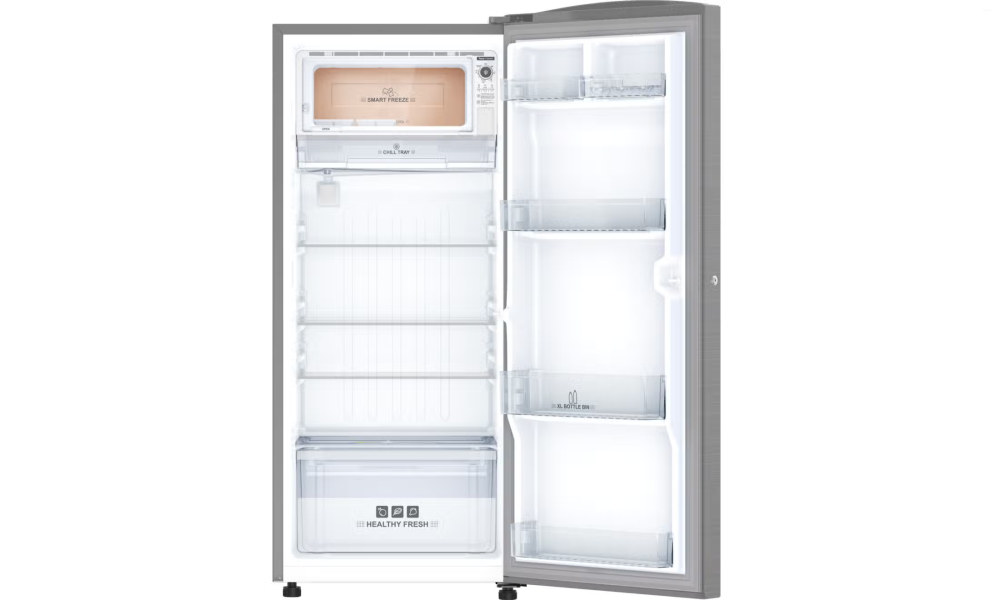 IFB 251 Litres 3 Star Direct Cool Refrigerator with Steel Finish (IFBDC-2773FBS, Brush Grey Steel Finish)